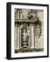 Puerta Santa Doorway, Santiago Cathedral, Santiago De Compostela, Galicia, Spain-R H Productions-Framed Photographic Print