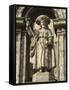 Puerta Santa Doorway, Santiago Cathedral, Unesco World Heritage Site, Galicia, Spain-Robert Harding-Framed Stretched Canvas