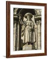 Puerta Santa Doorway, Santiago Cathedral, Unesco World Heritage Site, Galicia, Spain-Robert Harding-Framed Photographic Print