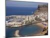 Puerto and Playa Mogan, Grand Canary, Canary Islands, Spain, Atlantic, Europe-Rolf Richardson-Mounted Photographic Print