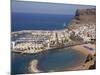 Puerto and Playa Mogan, Grand Canary, Canary Islands, Spain, Atlantic, Europe-Rolf Richardson-Mounted Photographic Print