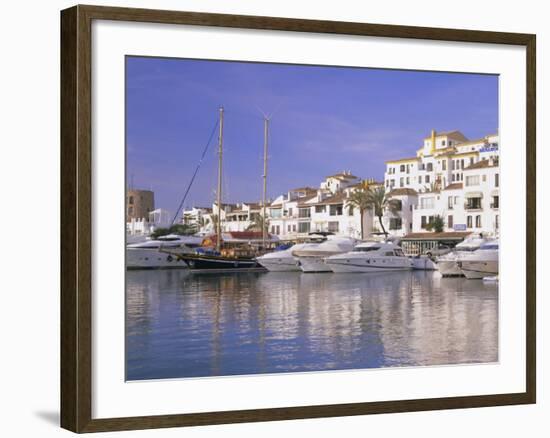 Puerto Banus, Near Marbella, Costa Del Sol, Andalucia (Andalusia), Spain, Europe-Gavin Hellier-Framed Photographic Print