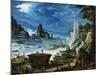 Puerto Con Castillo, Ca. 1601-Paul Bril-Mounted Giclee Print