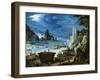 Puerto Con Castillo, Ca. 1601-Paul Bril-Framed Giclee Print