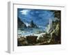 Puerto Con Castillo, Ca. 1601-Paul Bril-Framed Giclee Print