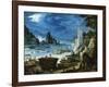 Puerto Con Castillo, Ca. 1601-Paul Bril-Framed Giclee Print