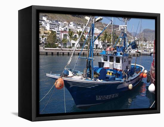 Puerto De Mogan, Gran Canaria, Canary Islands, Spain, Atlantic, Europe-Hans Peter Merten-Framed Stretched Canvas