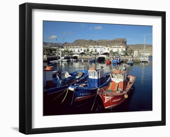 Puerto De Mogan, Gran Canaria, Canary Islands, Spain, Atlantic-Hans Peter Merten-Framed Photographic Print