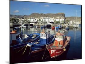 Puerto De Mogan, Gran Canaria, Canary Islands, Spain, Atlantic-Hans Peter Merten-Mounted Photographic Print