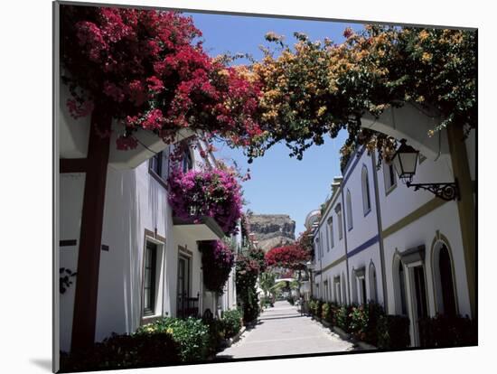 Puerto De Mogan, Gran Canaria, Canary Islands, Spain-Hans Peter Merten-Mounted Photographic Print