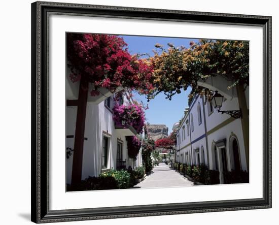 Puerto De Mogan, Gran Canaria, Canary Islands, Spain-Hans Peter Merten-Framed Photographic Print