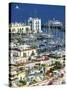 Puerto de Mogan, Gran Canaria, Canary Islands, Spain-Peter Adams-Stretched Canvas