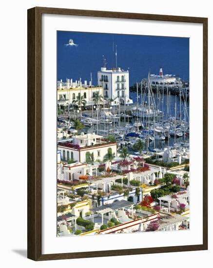 Puerto de Mogan, Gran Canaria, Canary Islands, Spain-Peter Adams-Framed Photographic Print