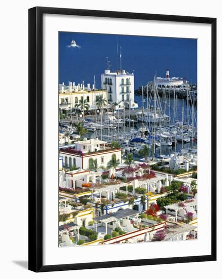 Puerto de Mogan, Gran Canaria, Canary Islands, Spain-Peter Adams-Framed Photographic Print