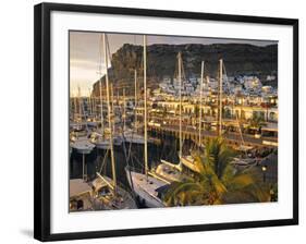 Puerto de Mogan, Gran Canaria, Canary Islands, Spain-Peter Adams-Framed Photographic Print