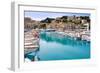 Puerto De Soller Port of Mallorca with Llaut Boats in Balearic Island-holbox-Framed Photographic Print