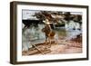 Puerto De Valencia, 1897-Joaquín Sorolla y Bastida-Framed Giclee Print