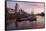 Puerto Madero at dusk, San Telmo, Buenos Aires, Argentina, South America-Stuart Black-Framed Stretched Canvas