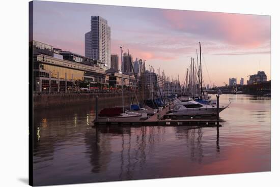 Puerto Madero at dusk, San Telmo, Buenos Aires, Argentina, South America-Stuart Black-Stretched Canvas