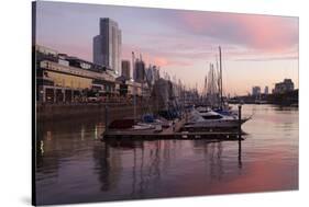 Puerto Madero at dusk, San Telmo, Buenos Aires, Argentina, South America-Stuart Black-Stretched Canvas