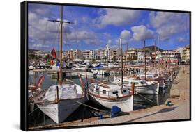 Puerto Pollenca, Majorca, Balearic Islands, Spain, Mediterranean, Europe-Hans-Peter Merten-Framed Stretched Canvas