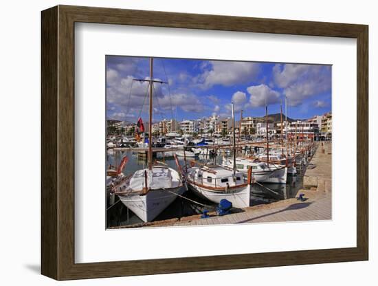 Puerto Pollenca, Majorca, Balearic Islands, Spain, Mediterranean, Europe-Hans-Peter Merten-Framed Photographic Print