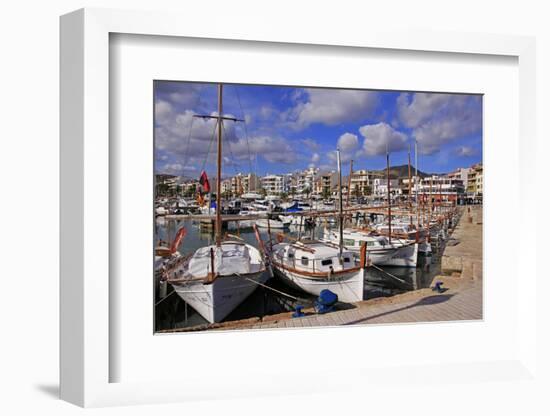 Puerto Pollenca, Majorca, Balearic Islands, Spain, Mediterranean, Europe-Hans-Peter Merten-Framed Photographic Print