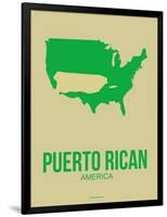 Puerto Rican America Poster 1-NaxArt-Framed Art Print