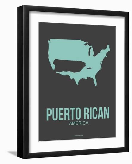 Puerto Rican America Poster 2-NaxArt-Framed Art Print