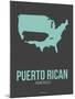 Puerto Rican America Poster 2-NaxArt-Mounted Art Print