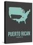 Puerto Rican America Poster 2-NaxArt-Stretched Canvas