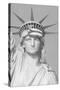 Puerto Rican Flag on Statue of Liberty-null-Stretched Canvas