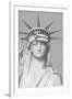 Puerto Rican Flag on Statue of Liberty-null-Framed Photographic Print