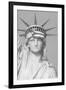 Puerto Rican Flag on Statue of Liberty-null-Framed Photographic Print