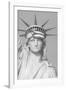 Puerto Rican Flag on Statue of Liberty-null-Framed Photographic Print