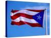 Puerto Rican Flag, San Juan, Puerto Rico-John Elk III-Stretched Canvas