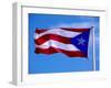 Puerto Rican Flag, San Juan, Puerto Rico-John Elk III-Framed Photographic Print