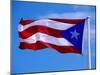 Puerto Rican Flag, San Juan, Puerto Rico-John Elk III-Mounted Photographic Print