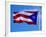 Puerto Rican Flag, San Juan, Puerto Rico-John Elk III-Framed Photographic Print