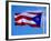 Puerto Rican Flag, San Juan, Puerto Rico-John Elk III-Framed Photographic Print