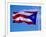 Puerto Rican Flag, San Juan, Puerto Rico-John Elk III-Framed Photographic Print