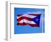 Puerto Rican Flag, San Juan, Puerto Rico-John Elk III-Framed Photographic Print