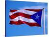 Puerto Rican Flag, San Juan, Puerto Rico-John Elk III-Stretched Canvas