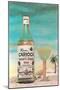 Puerto Rican Rum and Daiquiri, Retro-null-Mounted Art Print