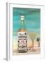 Puerto Rican Rum and Daiquiri, Retro-null-Framed Art Print