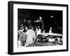 Puerto Rican Youth Urges the Crowd to Go Home and Aid in Dispersing Neighborhood Groups-null-Framed Photo