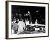 Puerto Rican Youth Urges the Crowd to Go Home and Aid in Dispersing Neighborhood Groups-null-Framed Photo