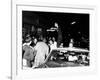 Puerto Rican Youth Urges the Crowd to Go Home and Aid in Dispersing Neighborhood Groups-null-Framed Photo