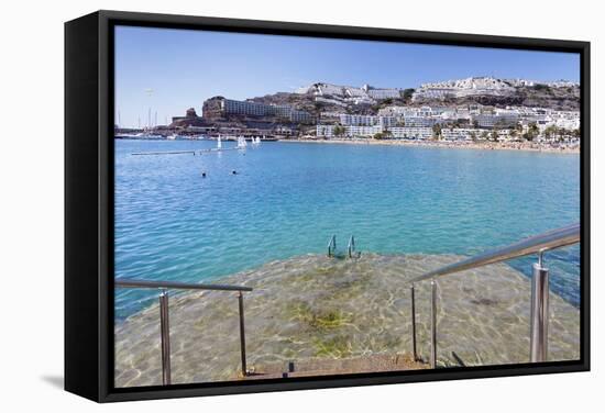 Puerto Rico, Gran Canaria, Canary Islands, Spain, Atlantic, Europe-Markus Lange-Framed Stretched Canvas