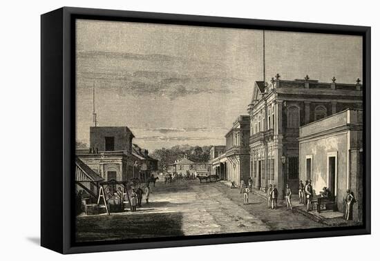 Puerto Rico. Mayaquez City. by Traver La Ilustracion Espanola Y Americana, 1889-null-Framed Stretched Canvas